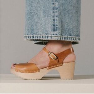 ZUZII FOOTWEAR Willa clogs peep toe heels sandals euro 39 us 9